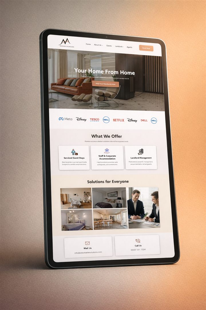 Secure Lease Solutions Website website presentation